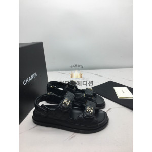 샤넬 벨크로 샌들