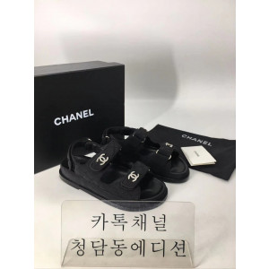 샤넬 벨크로 샌들