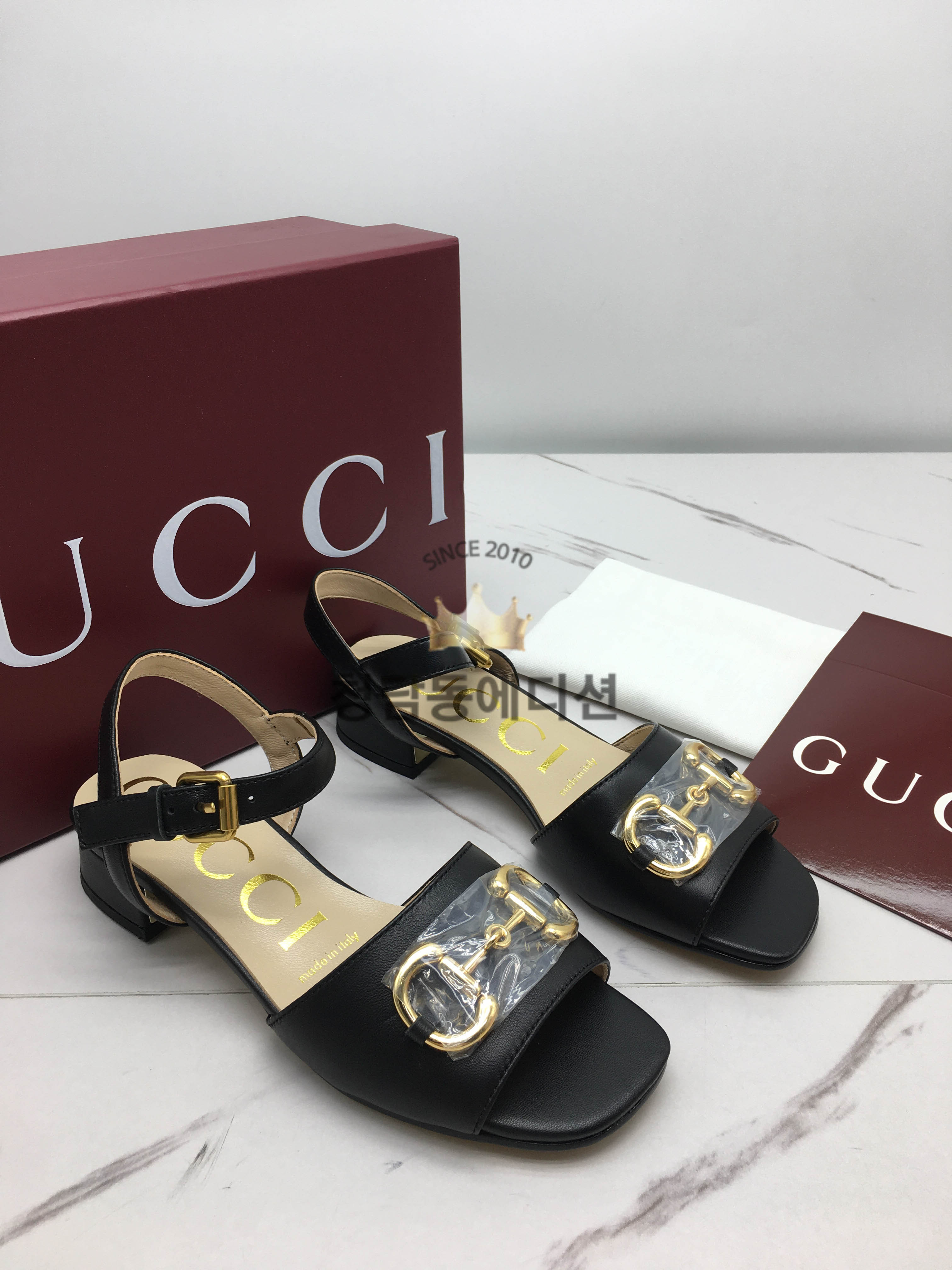 구찌 홀스빗 샌들