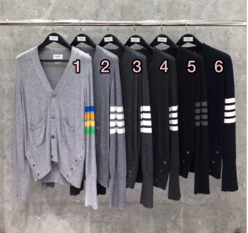 [대리석집] 톰브라운 캐시미어 가디건 정품급 (6color) (남녀공용)