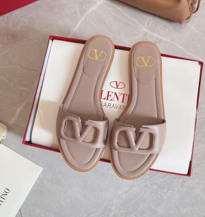 발렌티노 V로고 슬리퍼