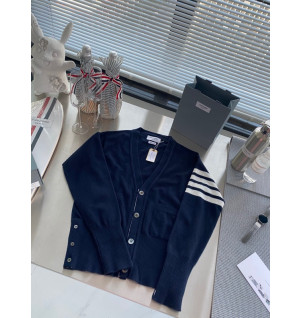 [TJ공장] 톰브라운 캐시미어 가디건 정품급 (남녀공용) (컬러 그레이, 네이비)