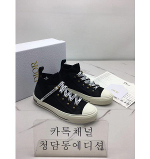 디올 워크앤디올 하이탑 스니커즈