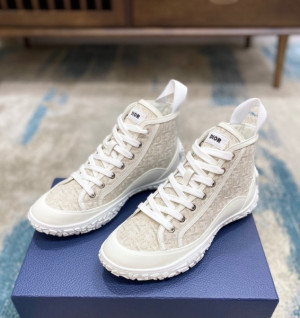 디올 오블리크 하이 스니커즈 (남성용)