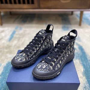 디올 오블리크 하이 스니커즈 (남성용)