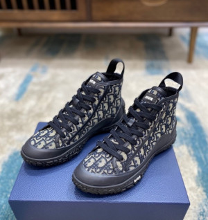 디올 오블리크 하이 스니커즈 (남성용)