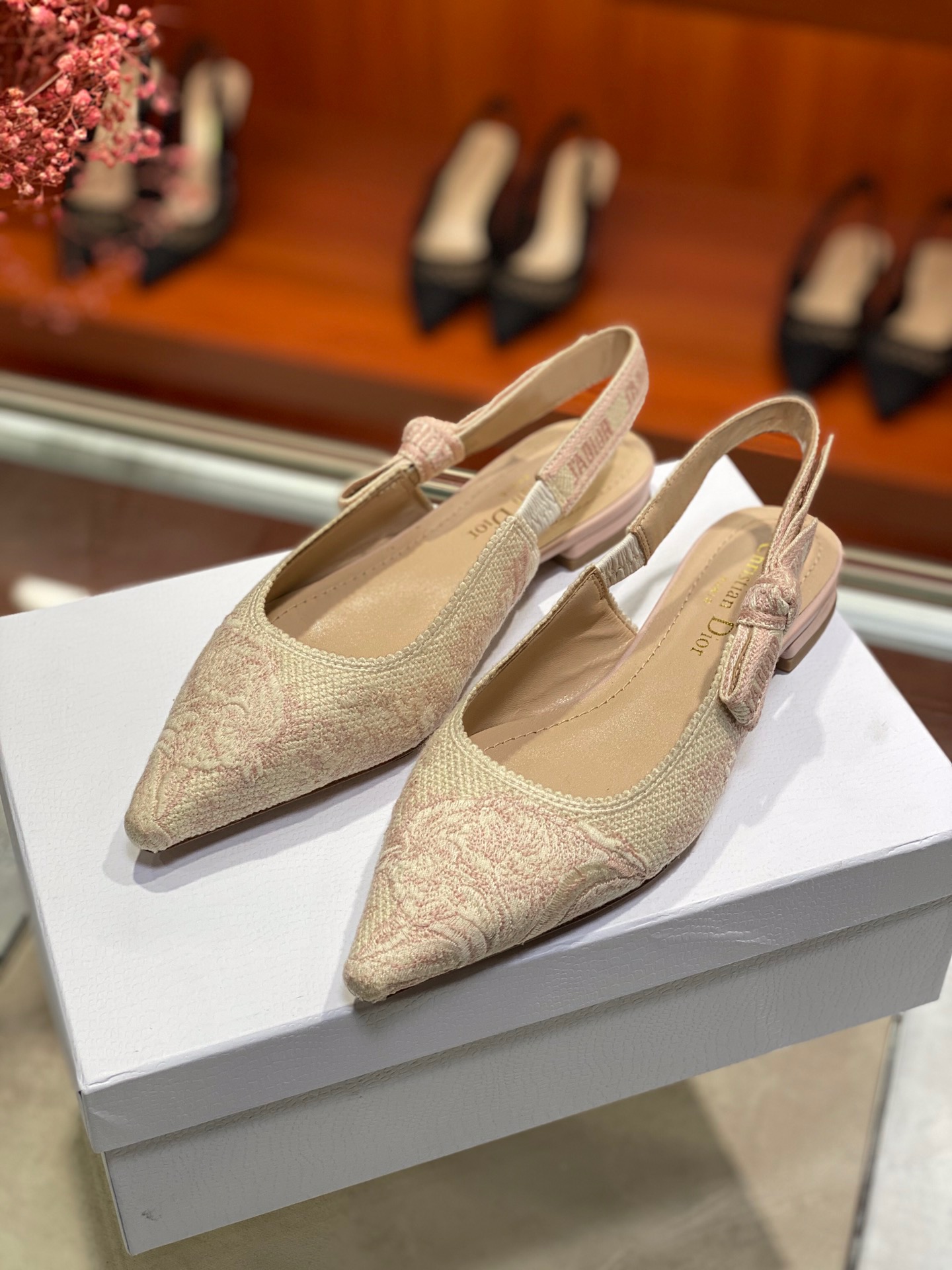 디올 J`a dior 슬링백 힐 (굽1.5cm/6.5cm/9.5cm)