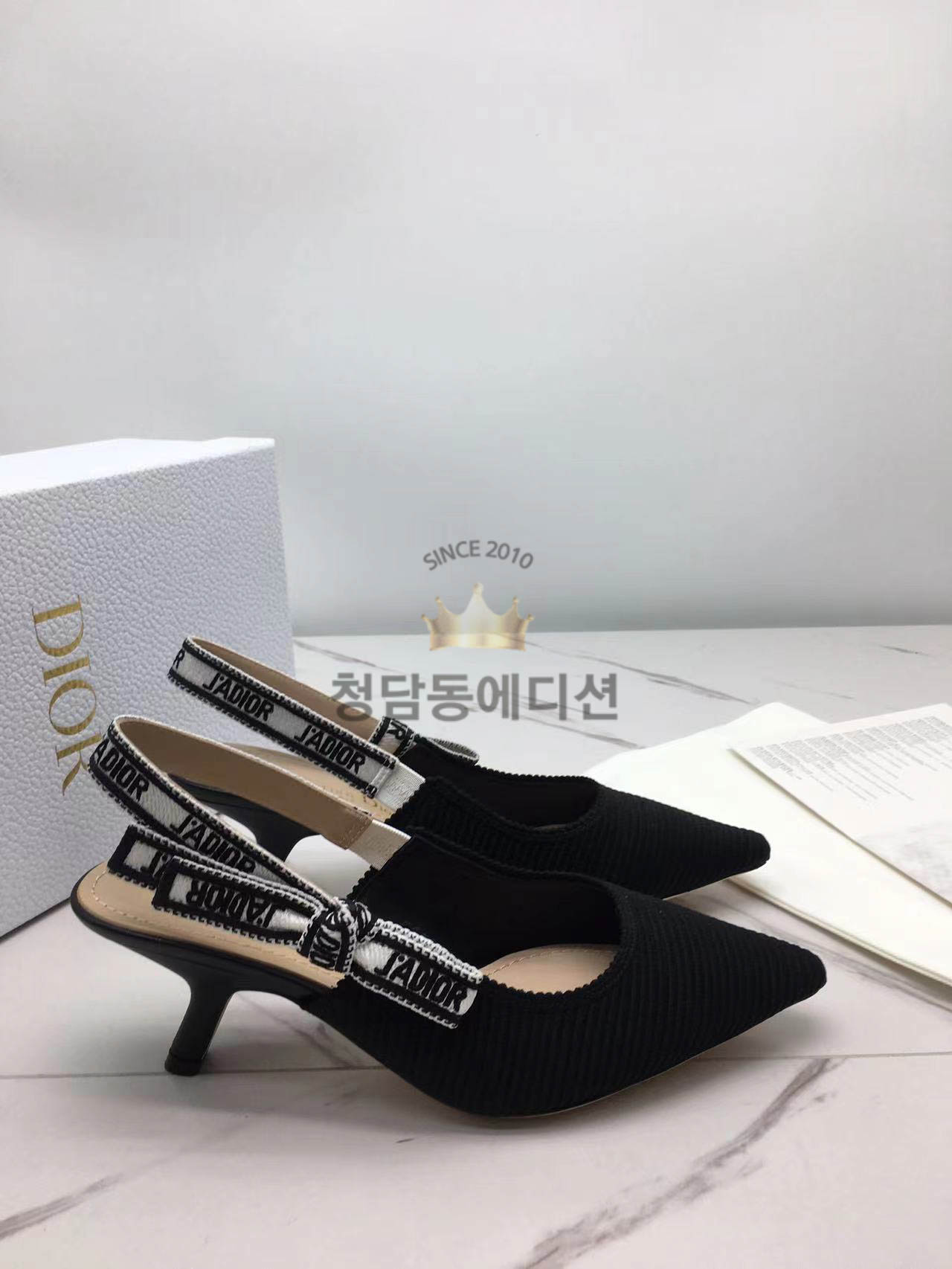 디올 J`a dior 슬링백 힐 (굽1.5cm/6.5cm/9.5cm) (시즌상품)