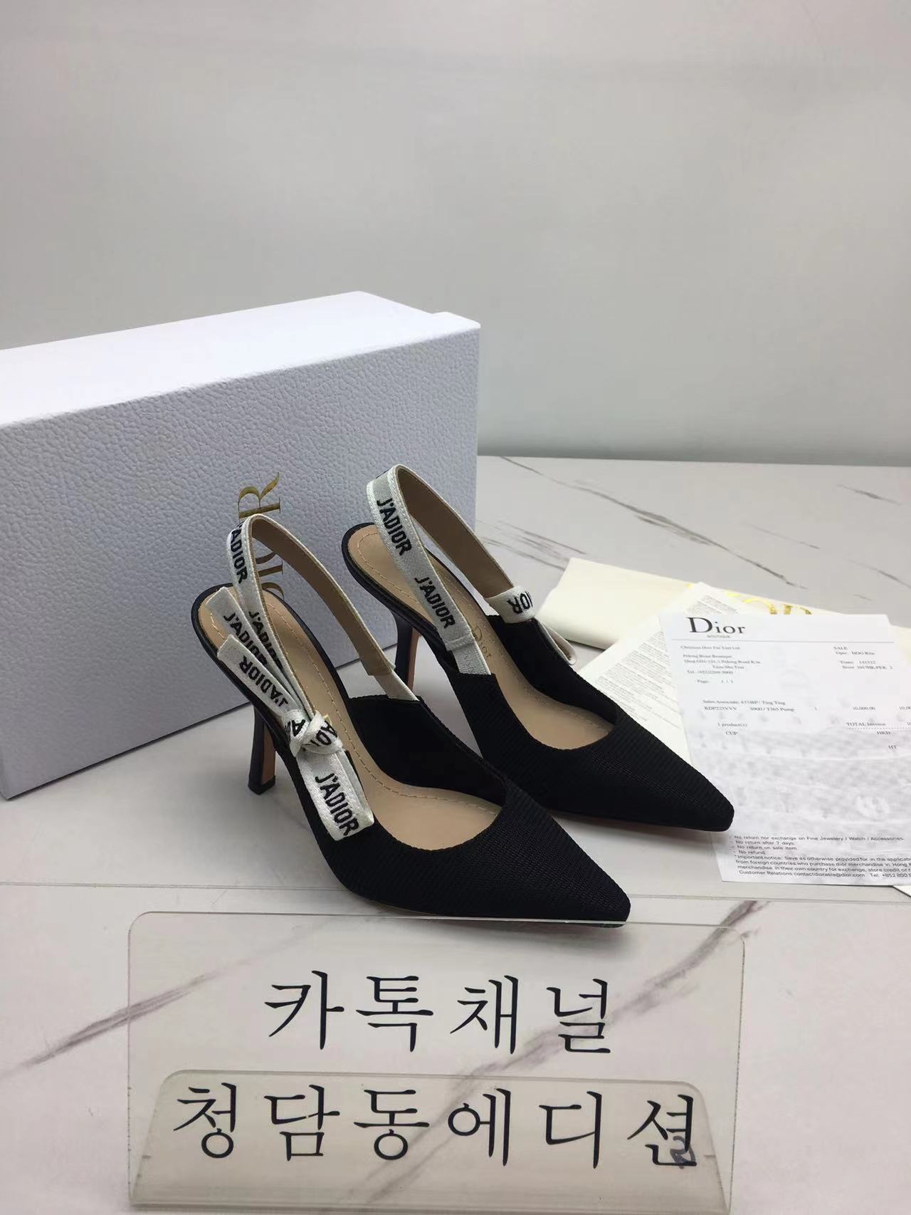 디올 J`a dior 슬링백 힐 (굽1.5cm/6.5cm/9.5cm)