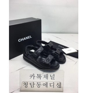 샤넬 벨크로 샌들