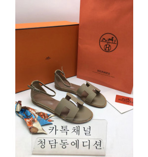 에르메스 산토리니 앱송 샌들