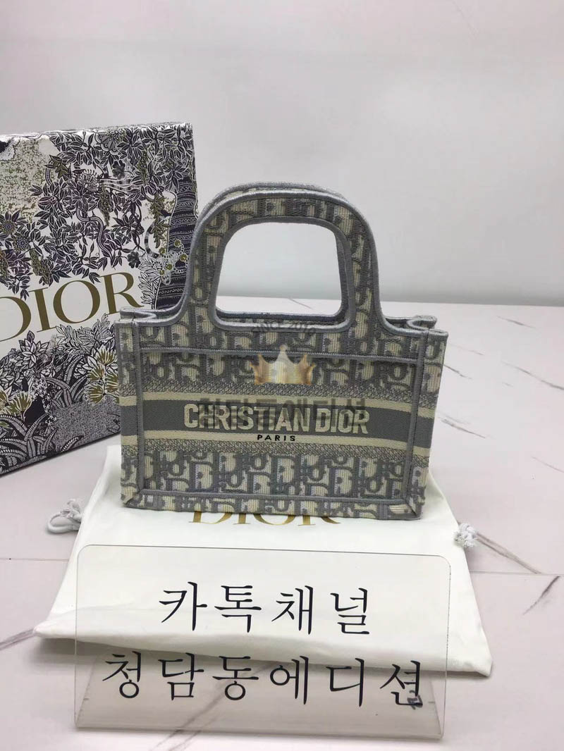 [정품동일가죽] 디올 북토트백 미니 최고퀄
