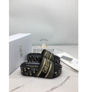 디올 샌들 슬리퍼