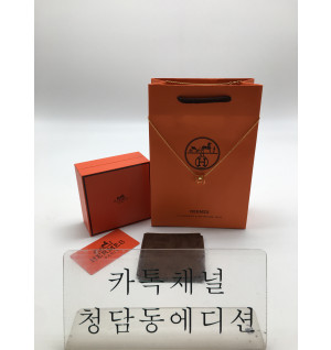 에르메스 팝아슈 목걸이 오리지널 사이즈 (컬러 로즈골드, 옐로우골드)