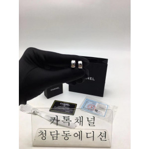 샤넬 코코 이어링 귀걸이 (컬러 로즈골드, 화이트골드)