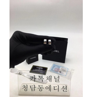 샤넬 코코 이어링 귀걸이 (컬러 로즈골드, 화이트골드)