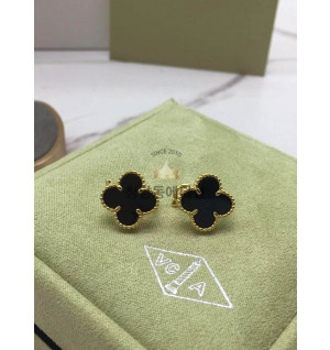 반클 알함브라 빈티지 이어링 귀걸이 (컬러 블랙)