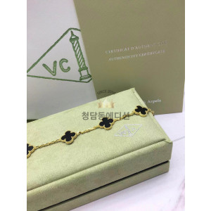 반클리프 알함브라 팔찌 (V-gold소재)