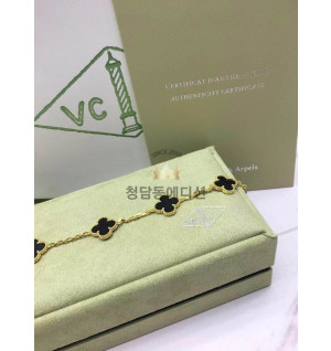 반클리프 알함브라 팔찌 (V-gold소재)