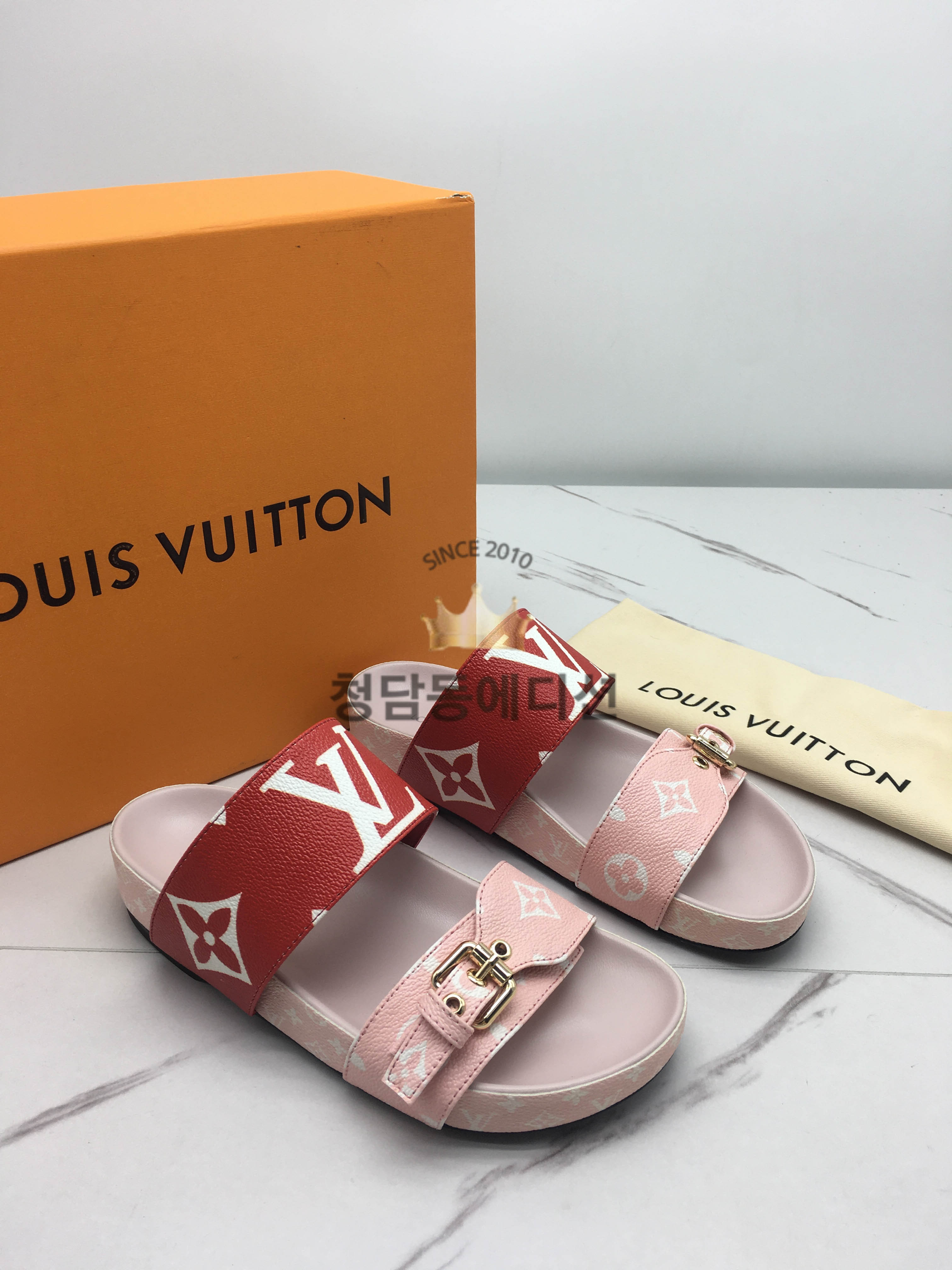 루이비통 벨크로 샌들