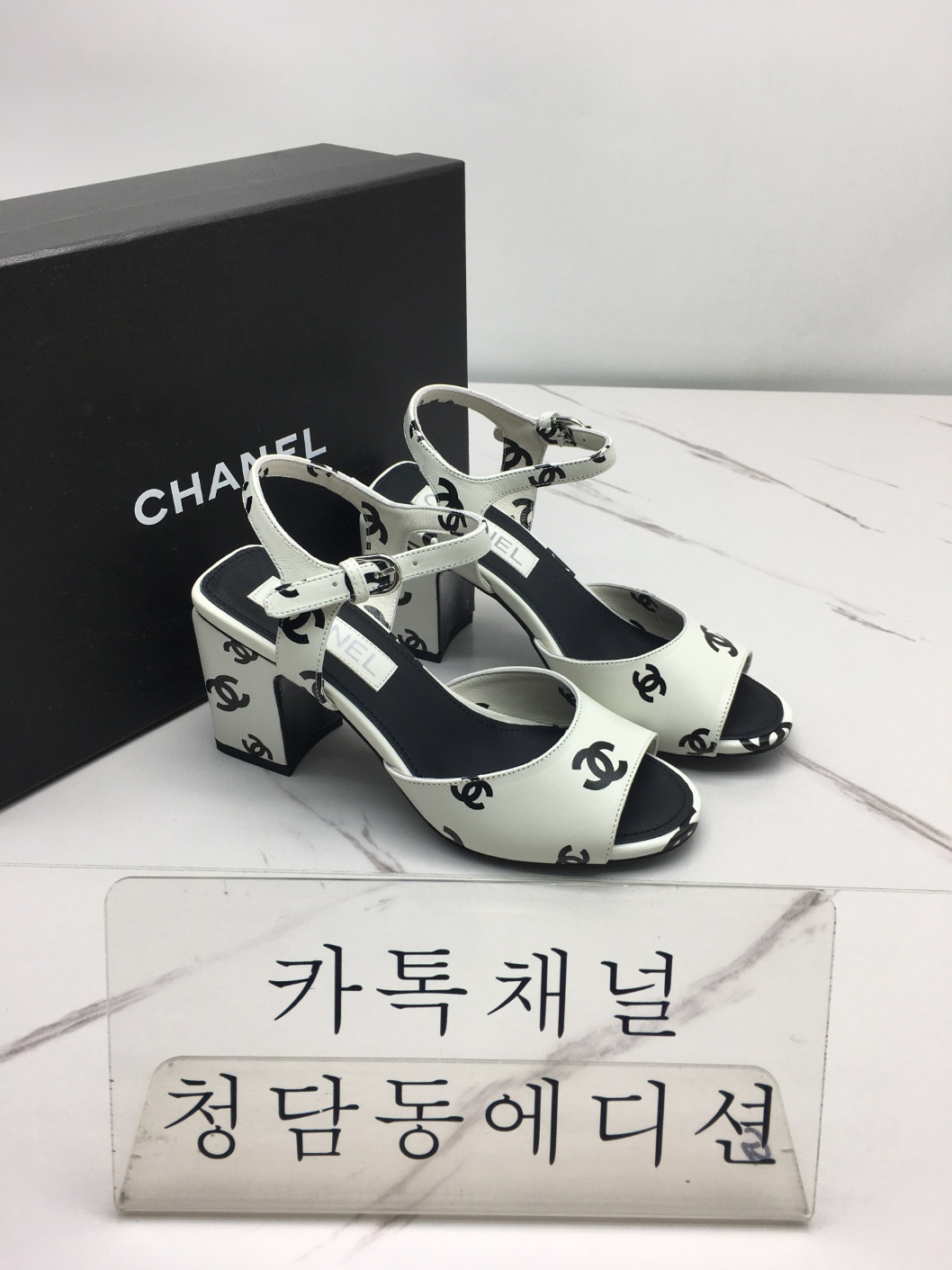 샤넬 슬링백 힐