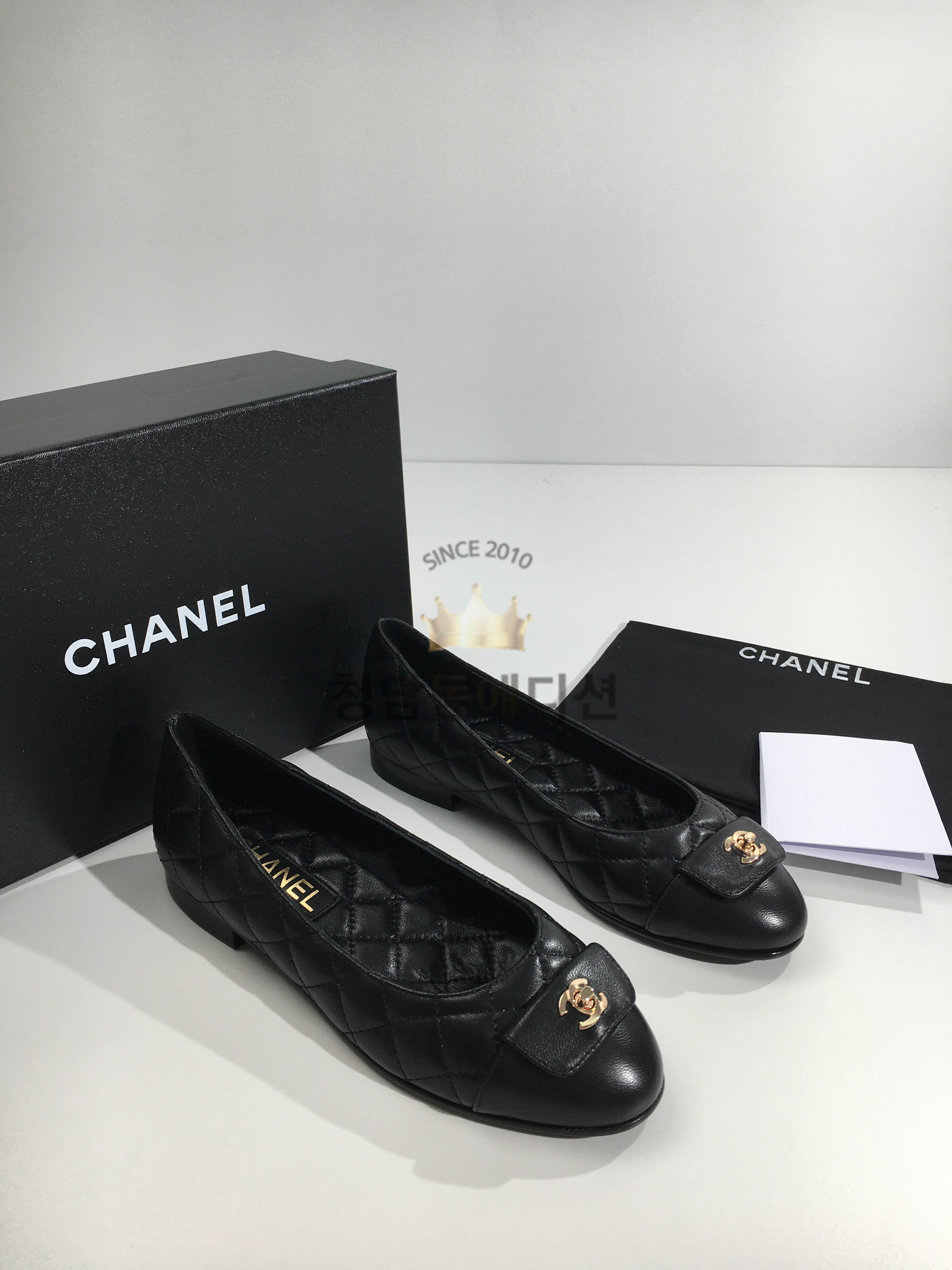 샤넬 발레리나 플랫슈즈 (3COLOR)