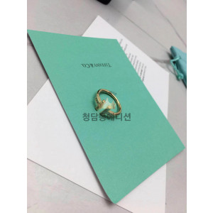 티파니앤코 반지 (컬러 화이트, 블루)