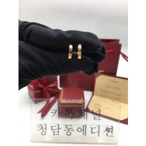 까르띠에 러브 이어링 귀걸이 (컬러 로즈골드, 화이트골드) (V-gold소재)