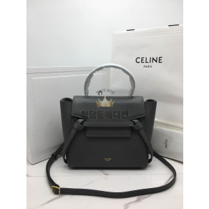 셀린느 벨트백 (컬러 다크그레이) (모든사이즈 보유 정품동일가죽)