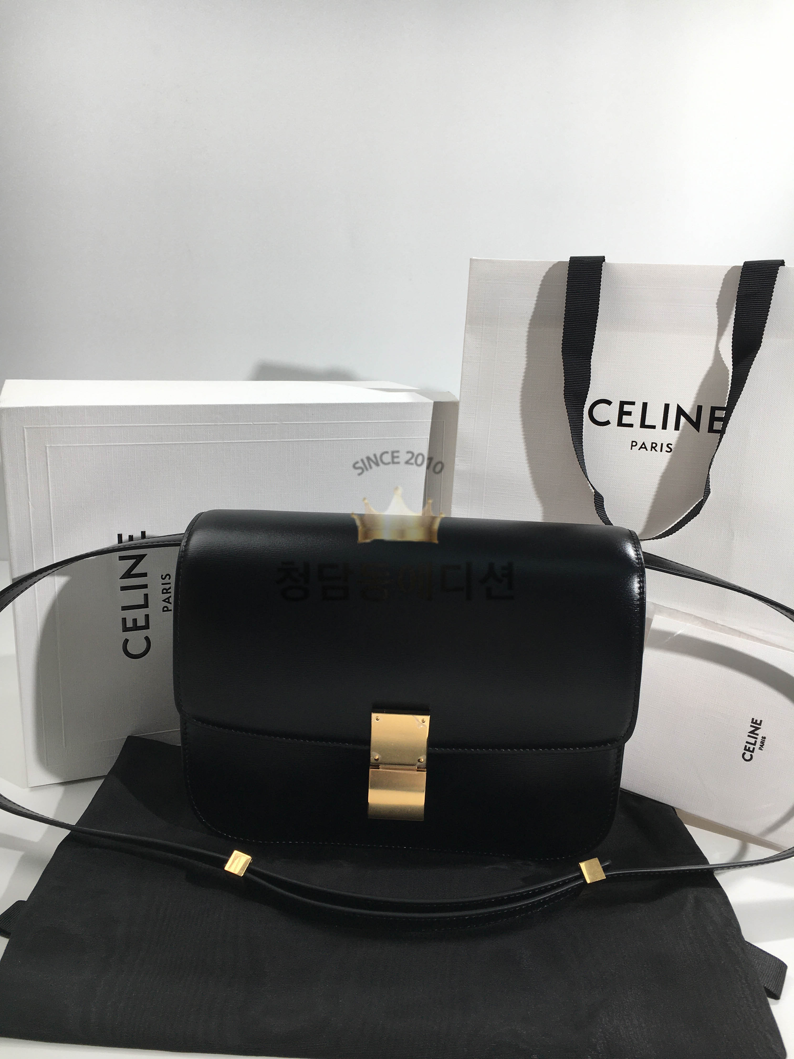 셀린느 클래식 박스백(틴, 미디움) ZP동일가죽