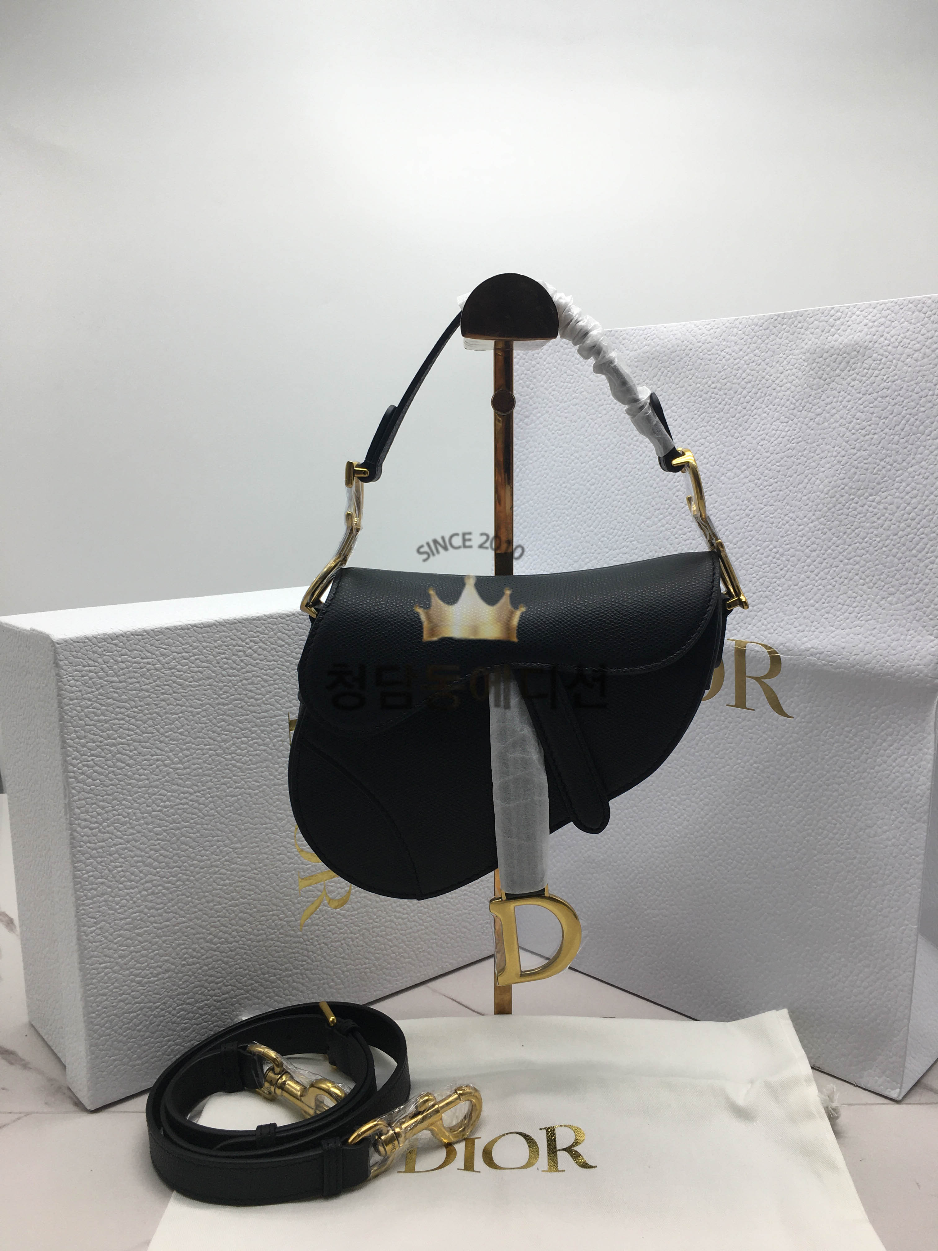 [정품동일가죽] 디올 새들백 미니 최고퀄