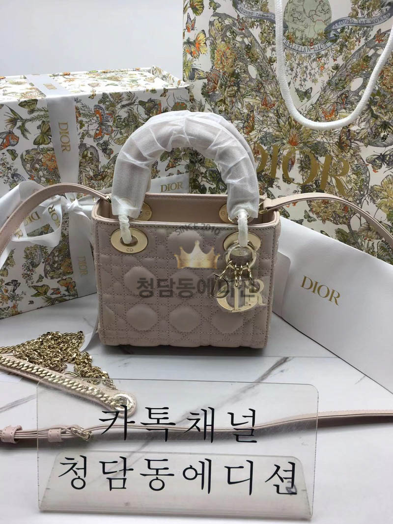 [정품동일가죽] 디올 레이디백 미니 최고퀄