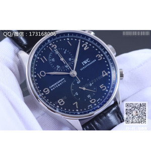 IWC 포르투갈어 시리즈 블랙판 IW371447