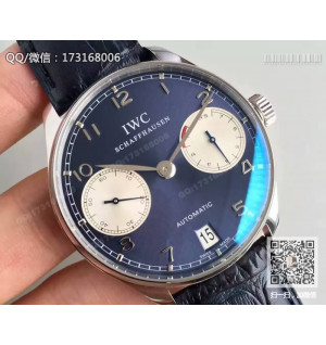 IWC 포르투갈 시리즈 블루판 IW500112