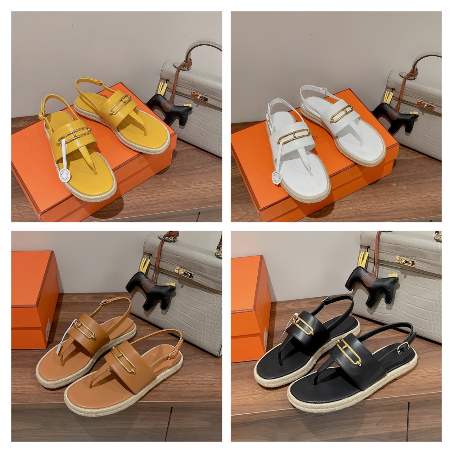 에르메스 엘로이즈 샌들 (4COLOR)