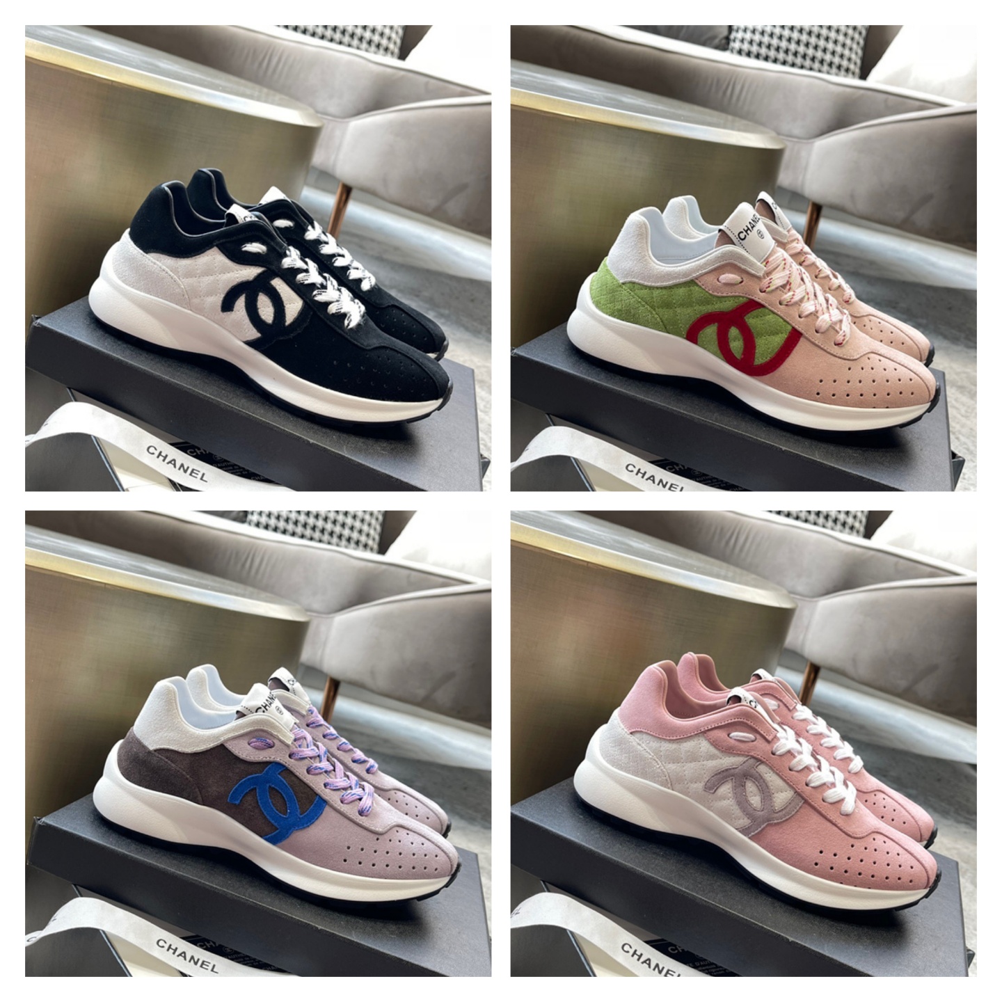 샤넬 스니커즈 (4COLOR)