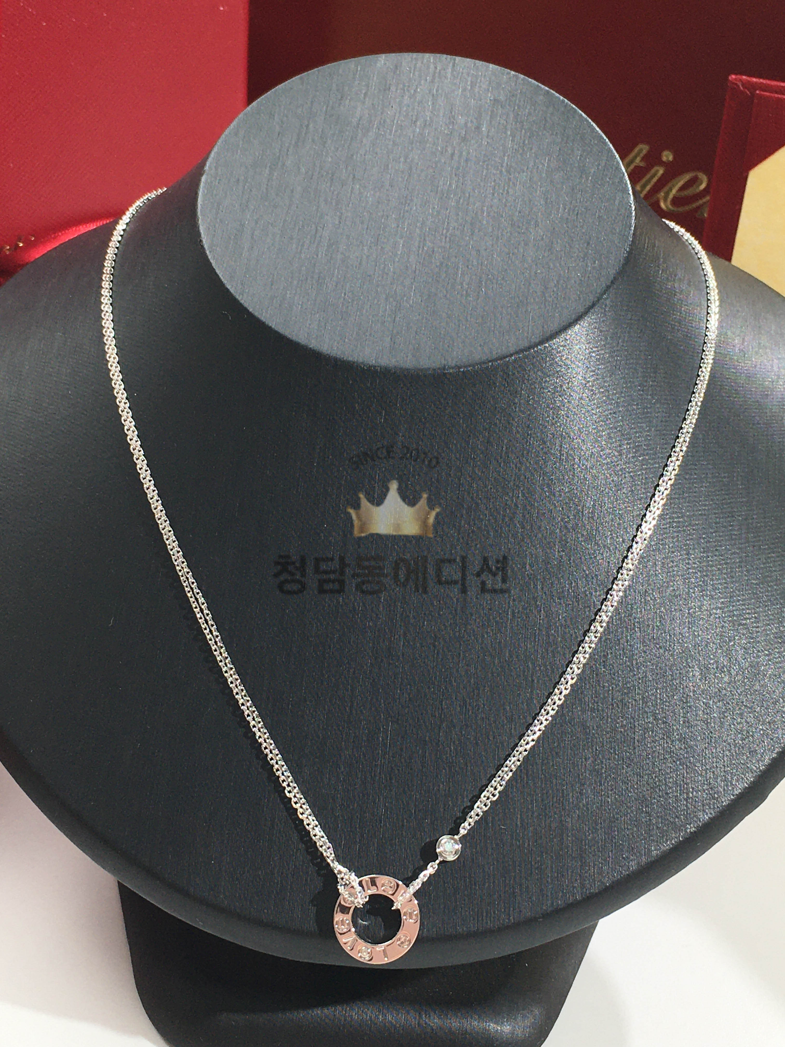 까르띠에 cartier 러브 목걸이 (3COLOR)