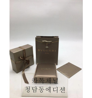 불가리 디바스드림 목걸이 (컬러 옐로우골드, 화이트골드) (V-gold소재)