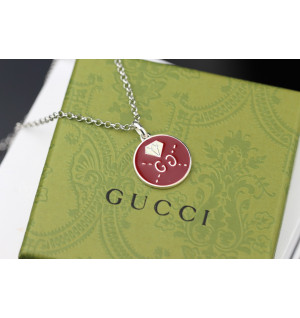 구찌 GG 다이아 각인 목걸이