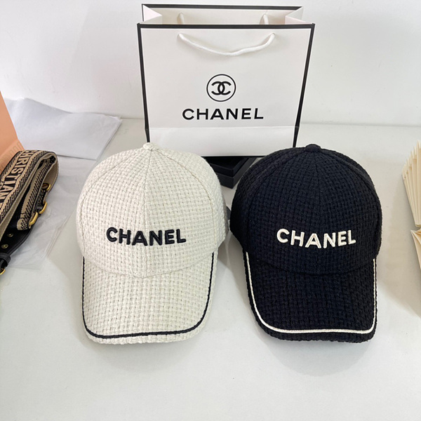 샤넬 볼캡 (컬러 화이트, 블랙)