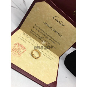 까르띠에 러브 링 (컬러 로즈골드)