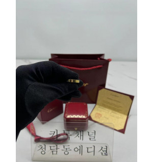 까르띠에 다이아 러브 링 (컬러 옐로우골드) (하이엔드급)