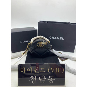 샤넬 19 라운드백 AP0945