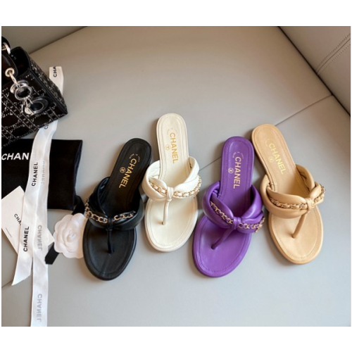 샤넬 쪼리 (4color)