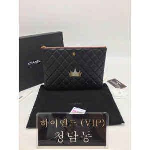 샤넬 클래식 캐비어 클러치 28cm 금장 (하이엔드급)