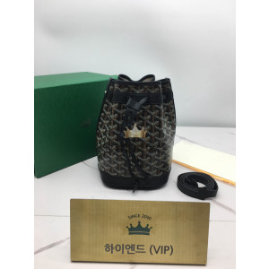 고야드 쁘띠플로 버킷백 (컬러 블랙)