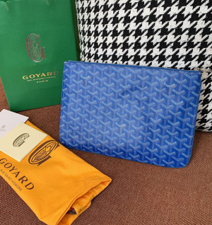 고야드 세나 클러치 MM /GM (컬러 블루)