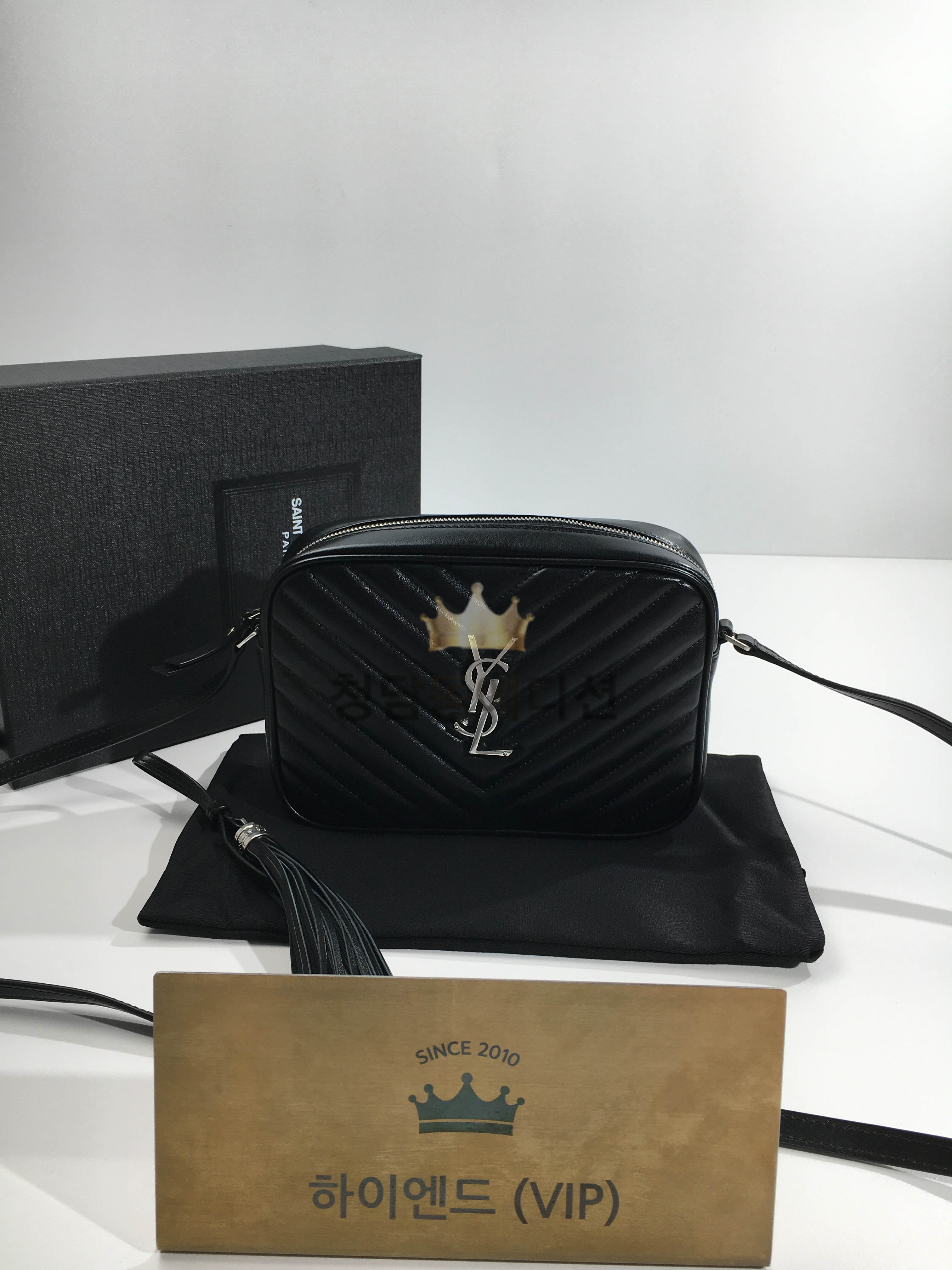 생로랑 마틀라세 모노그램 루 카메라백 520534 (하이엔드급)