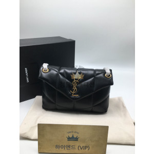 생로랑 루루 푸퍼백 스몰 (체인컬러 금장) (하이엔드급)