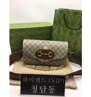 구찌 1955 홀스빗 스몰 핸드백 677286